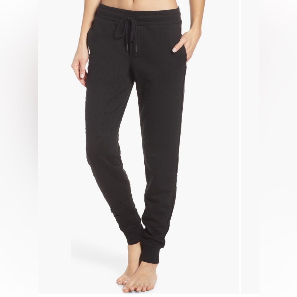 Women’s ALO Black Fierce Sweatpants Black Size XS